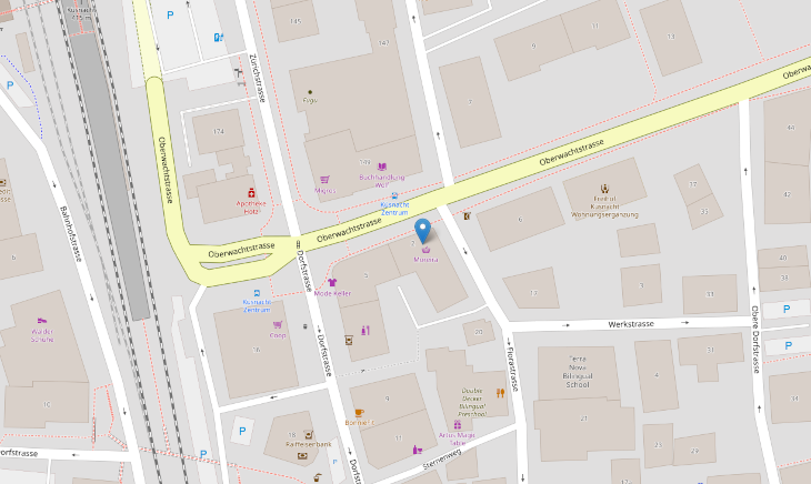 Tuina-Praxis Lageplan